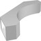 Ekena Millwork 6-in. W x 28-in. D x 32-in. H Legacy Architectural Grade PVC Knee Brace BRCP06X28X32LEC - alternate 5